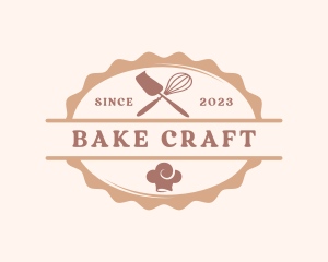 Chef Hat Whisk Bakery logo design