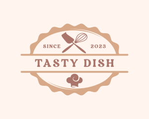 Chef Hat Whisk Bakery logo design