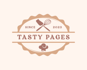 Chef Hat Whisk Bakery logo design