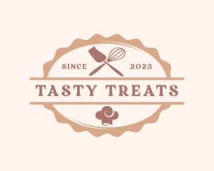 Chef Hat Whisk Bakery logo design