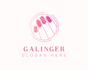 Nail Polish Salon Logo