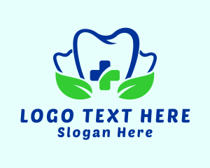 Teeth - Eco Friendly Dental Care logo design