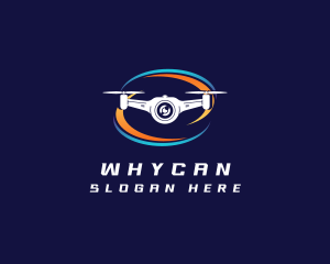 Aerial - Camera Drone Photography logo design