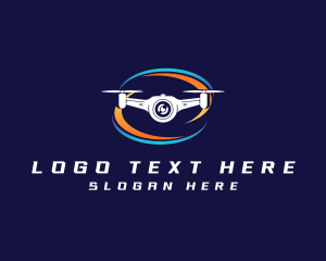 Gadget - Camera Drone Photography logo design