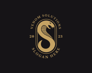 Venom - Cobra Snake Wildlife logo design