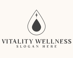 Wellness Essential Oil logo design