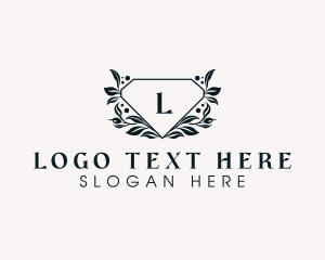 Etsy - Diamond Wreath Boutique logo design