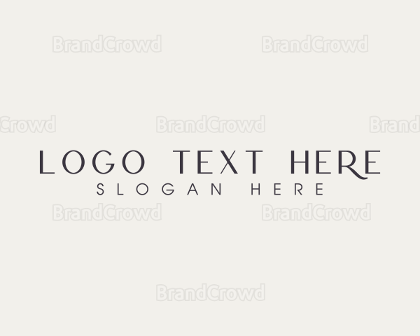 Elegant Classic Lifestyle Logo