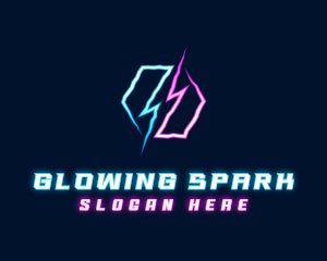 Lightning Energy Bolt logo design