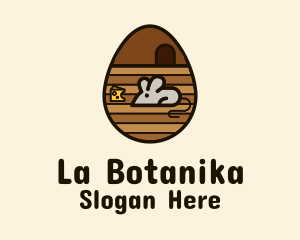 Brown Mouse Egg  Logo