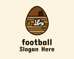 Brown Mouse Egg  Logo