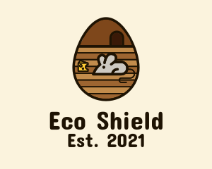 Pesticide - Brown Mouse Egg logo design