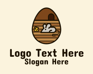 Brown Mouse Egg  Logo