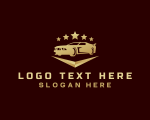 Gold - Luxury Car Vehicle logo design