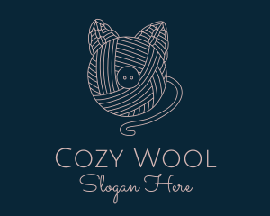 Bear Crochet Yarn logo design