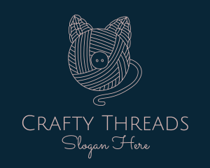 Bear Crochet Yarn logo design