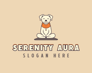 Yoga Pet Dog logo design