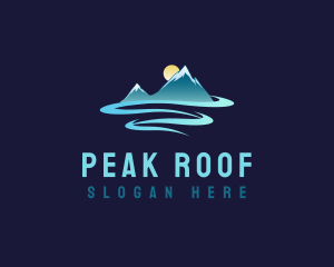 Highland Snow Peak logo design