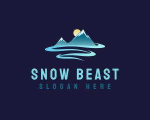 Highland Snow Peak logo design