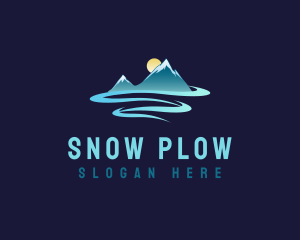 Highland Snow Peak logo design