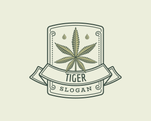 Cbd - Green Cannabis Farm logo design