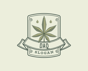 Dispensary - Green Cannabis Farm logo design