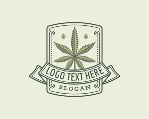 Farm - Green Cannabis Farm logo design