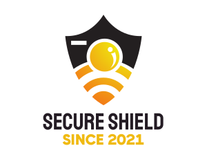 Security Camera Shield logo design