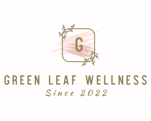 Leaf Wellness Beauty logo design