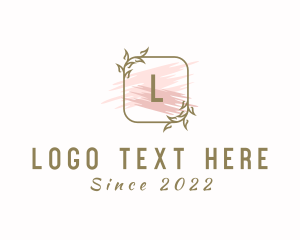 Cosmetics - Leaf Wellness Beauty logo design