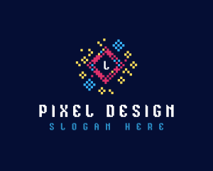 Digital Pixel Printing logo design