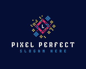 Digital Pixel Printing logo design