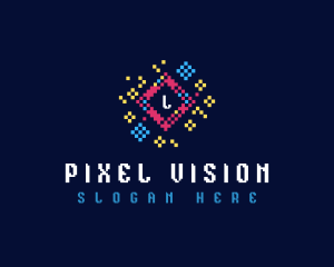 Digital Pixel Printing logo design