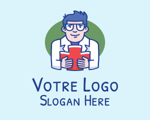 Surgeon - Doctor Physician Man logo design