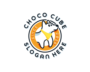 Veterinarian - Cartoon Dog Puppy logo design