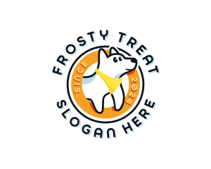 Cartoon Dog Puppy logo design