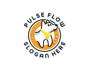 Cartoon Dog Puppy logo design