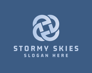 Wind Weather Forecast logo design