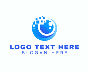 Software - Pixel Digital Vision logo design