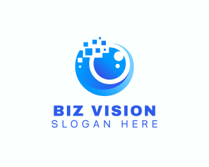 Pixel Digital Vision logo design