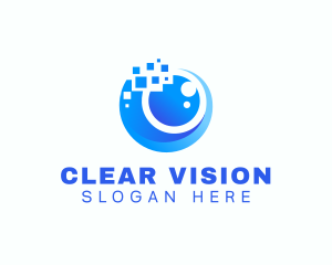 Pixel Digital Vision logo design