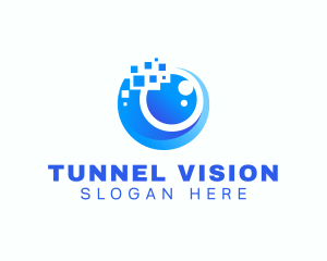 Pixel Digital Vision logo design