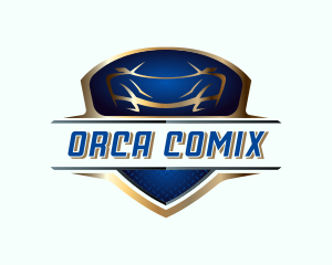 Drag Racing - Car Auto Garage logo design