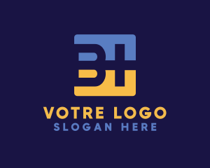 Office - Letter B Plus Business Firm logo design