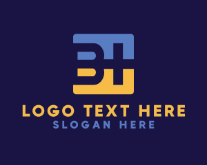 Letter B Plus Business Firm Logo