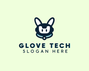 Cute Tech Robot  logo design