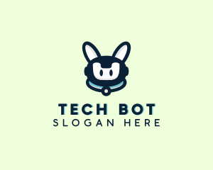 Robot - Cute Tech Robot logo design