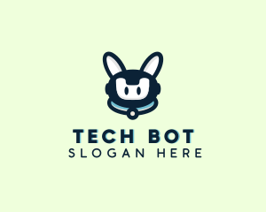 Robot - Cute Tech Robot logo design