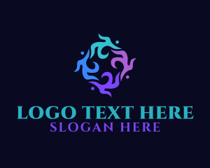 Ngo - Community People Organization logo design