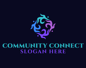 Community People Organization logo design